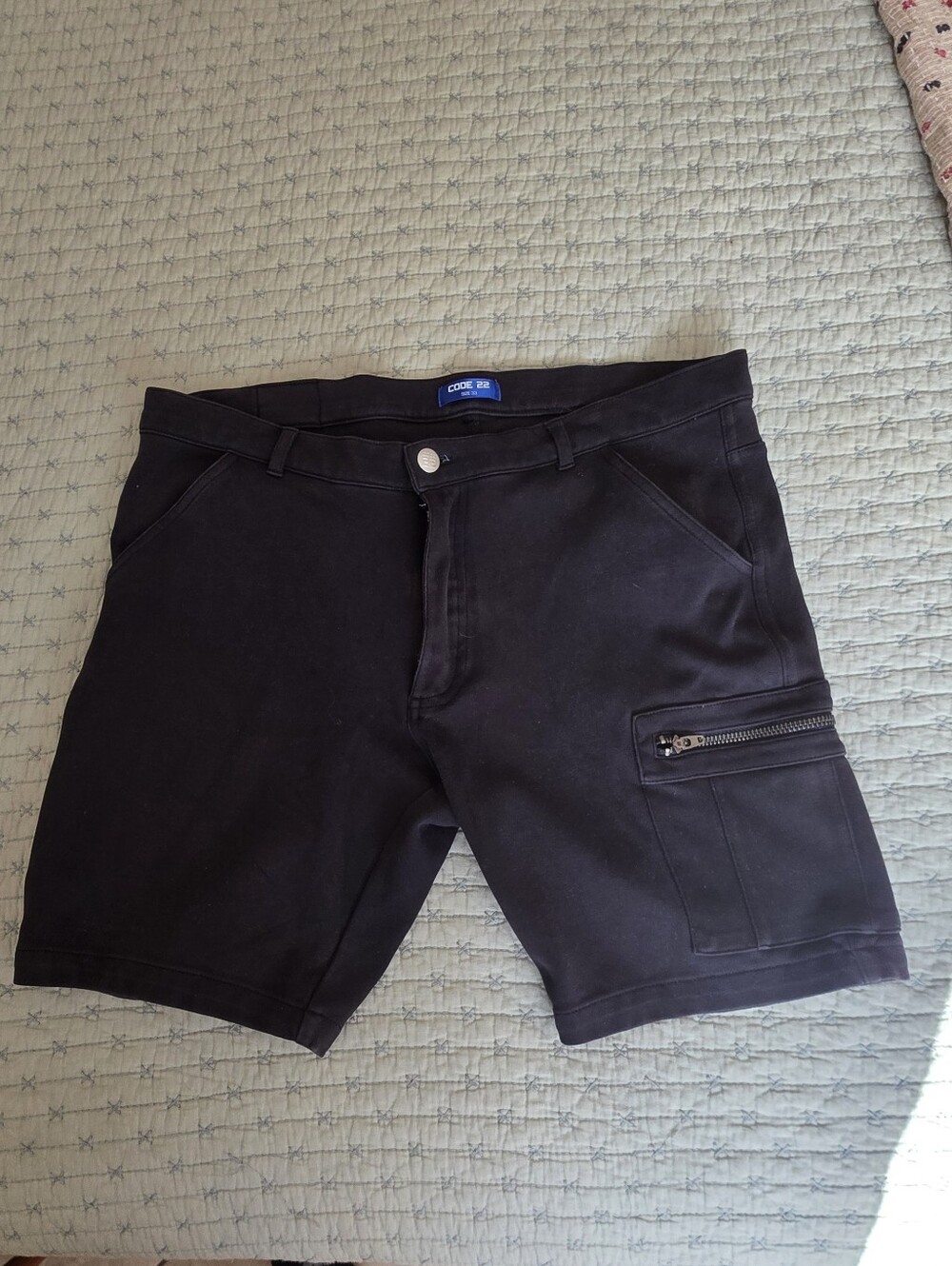 Men’s CODE 22 Black STRETCH Shorts